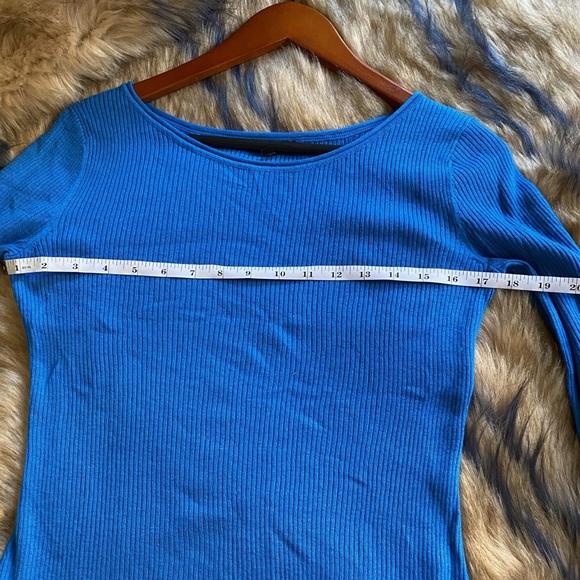 Express Spring ‘14 Ribbed Soft Sweater Tee - Picture 5 of 7